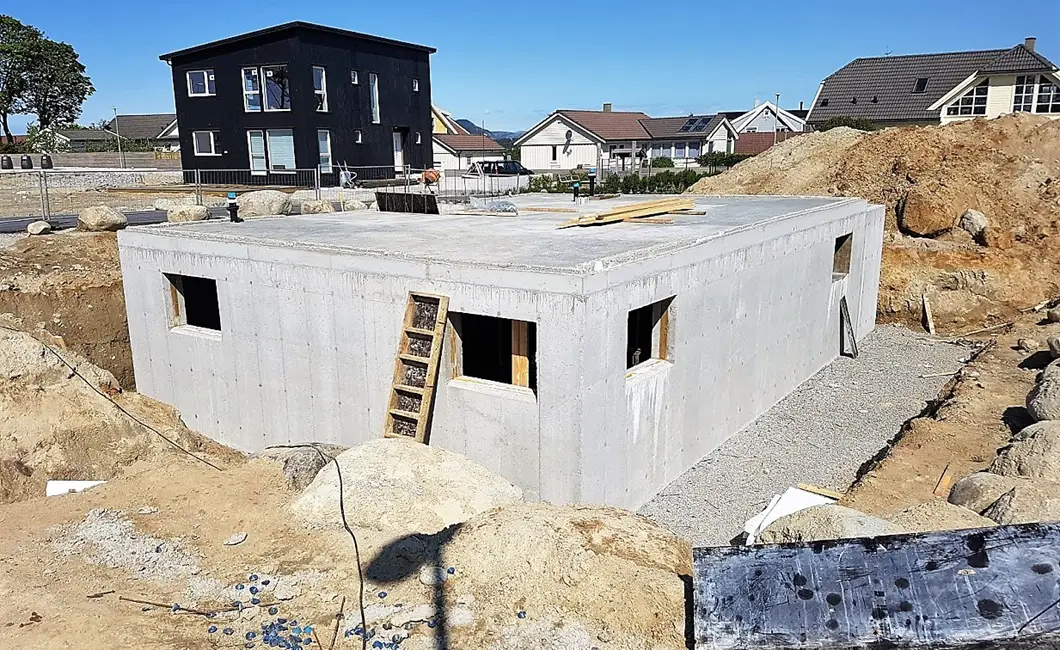 Grunnmur / Ringmur - baerheimmaskin